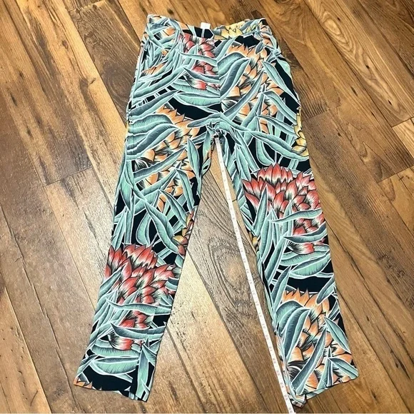 Mara Hoffman High Waist Herbarium Floral Slim Pants Size 6 C - Picture 4 of 9